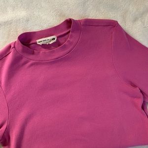 back beat co. ribbed fitted tee